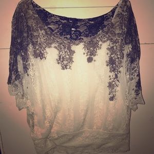 Lacey dress top